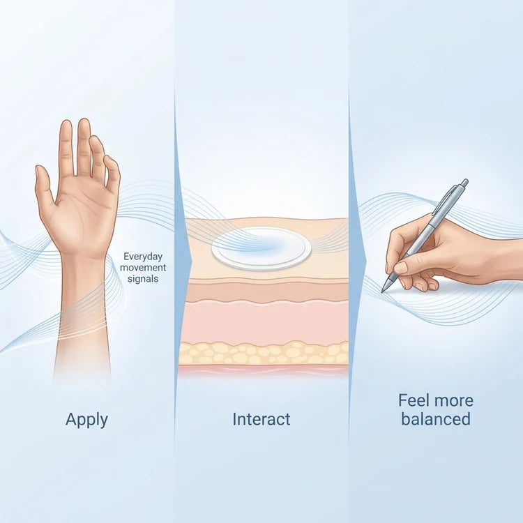 Apply wear and continue everyday activities