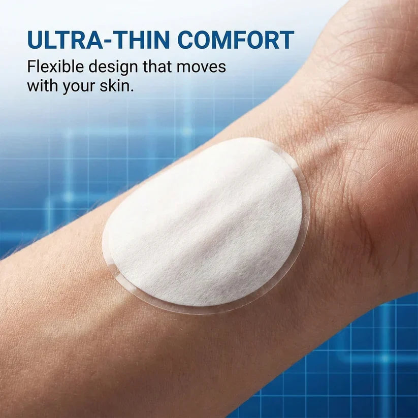 Ultra thin flexible patch