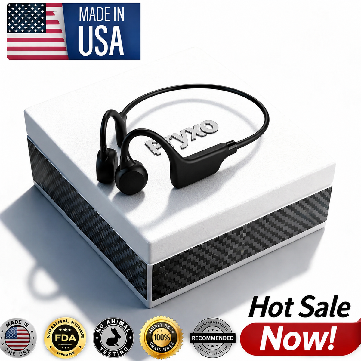 Pryxo X1 bone conduction hearing device
