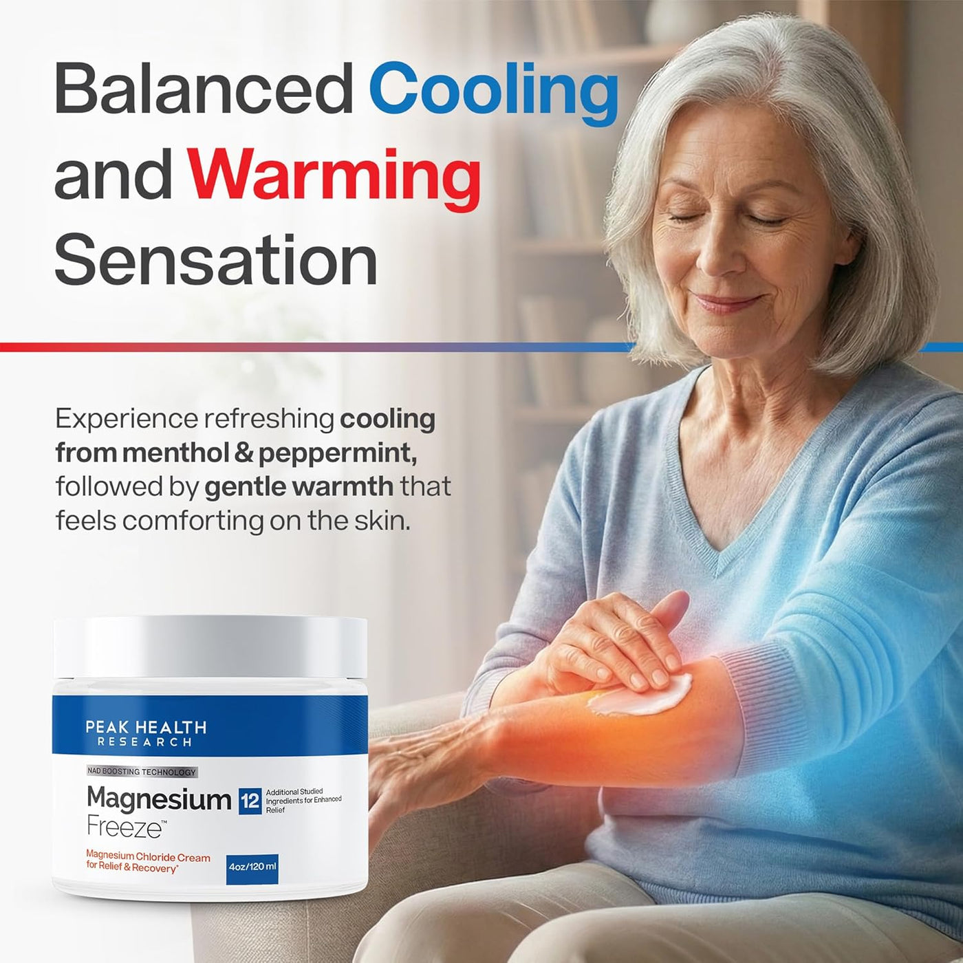 Balanced Cooling and Warming Sensation